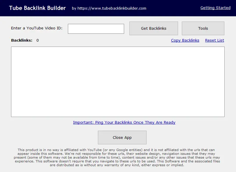 youtube backlink building software